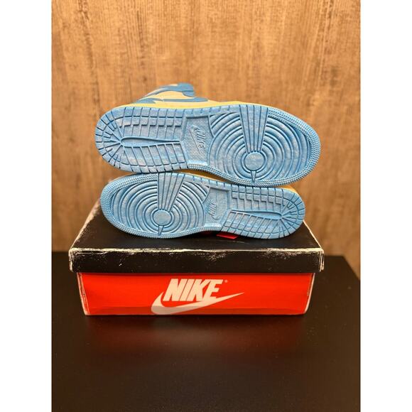 NEW SZ 5y (6.5w) - Air Jordan 1 Retro High OG UNC Reimagined - Picture 3 of 4